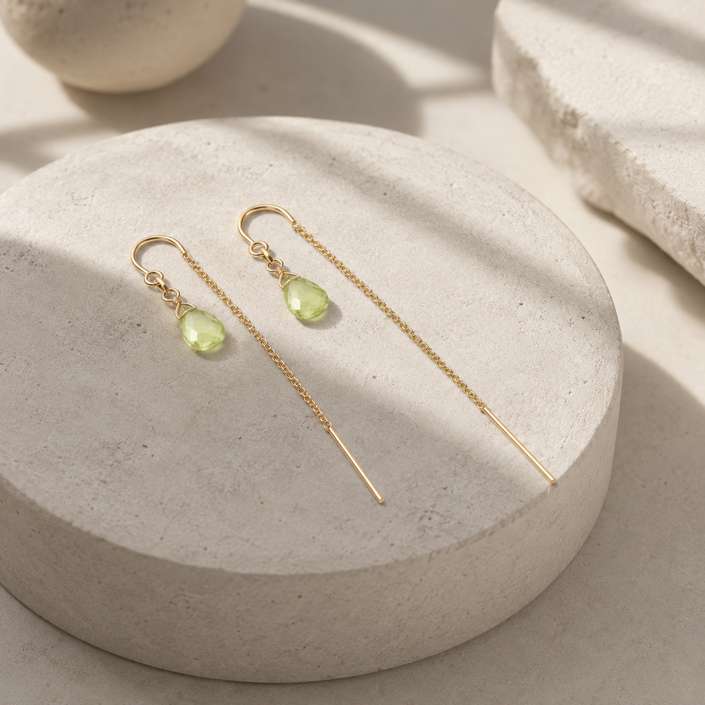 String Drop -  Peridot