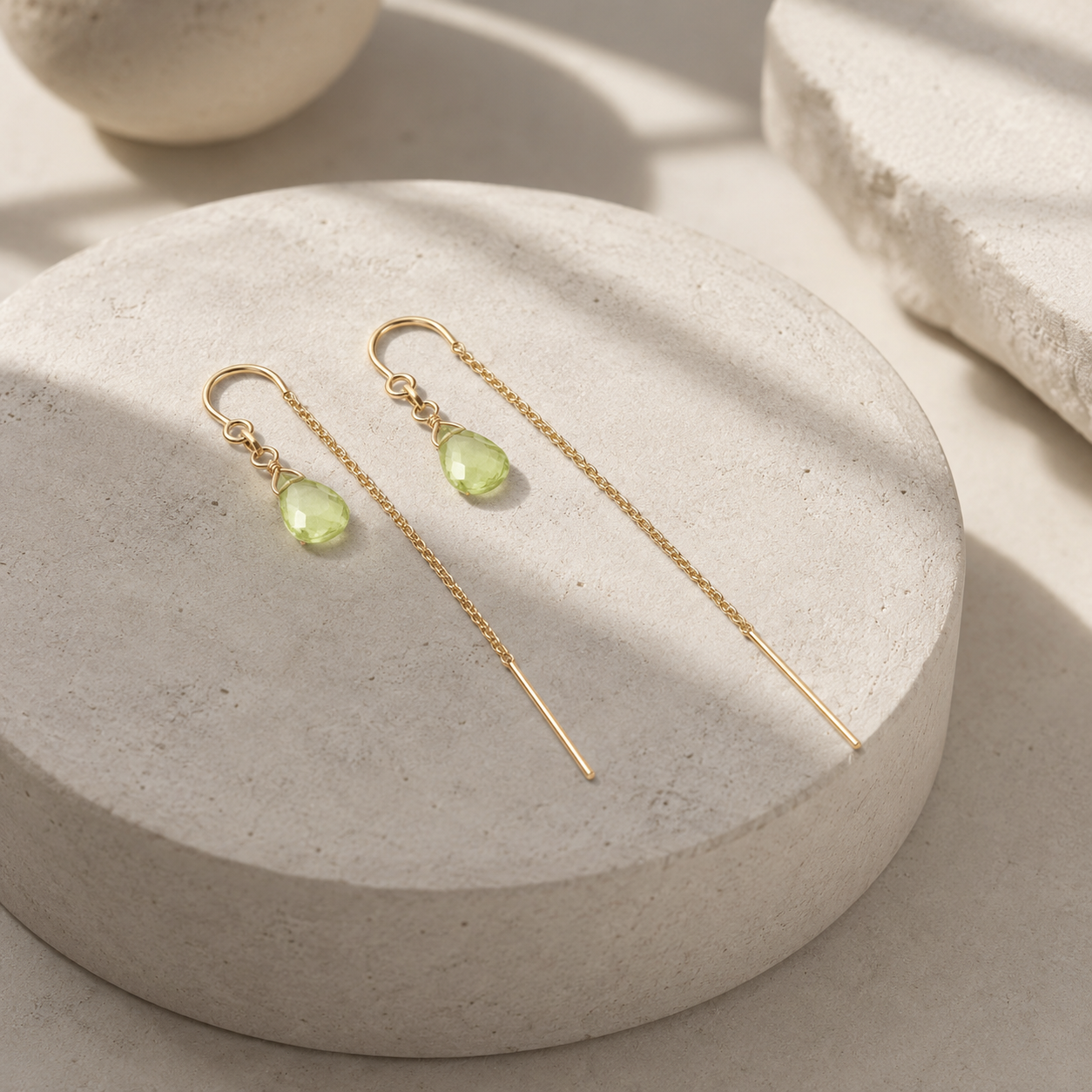 String Drop -  Peridot