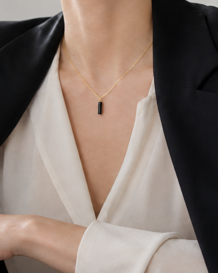 Black Guardian - Onyx Necklace