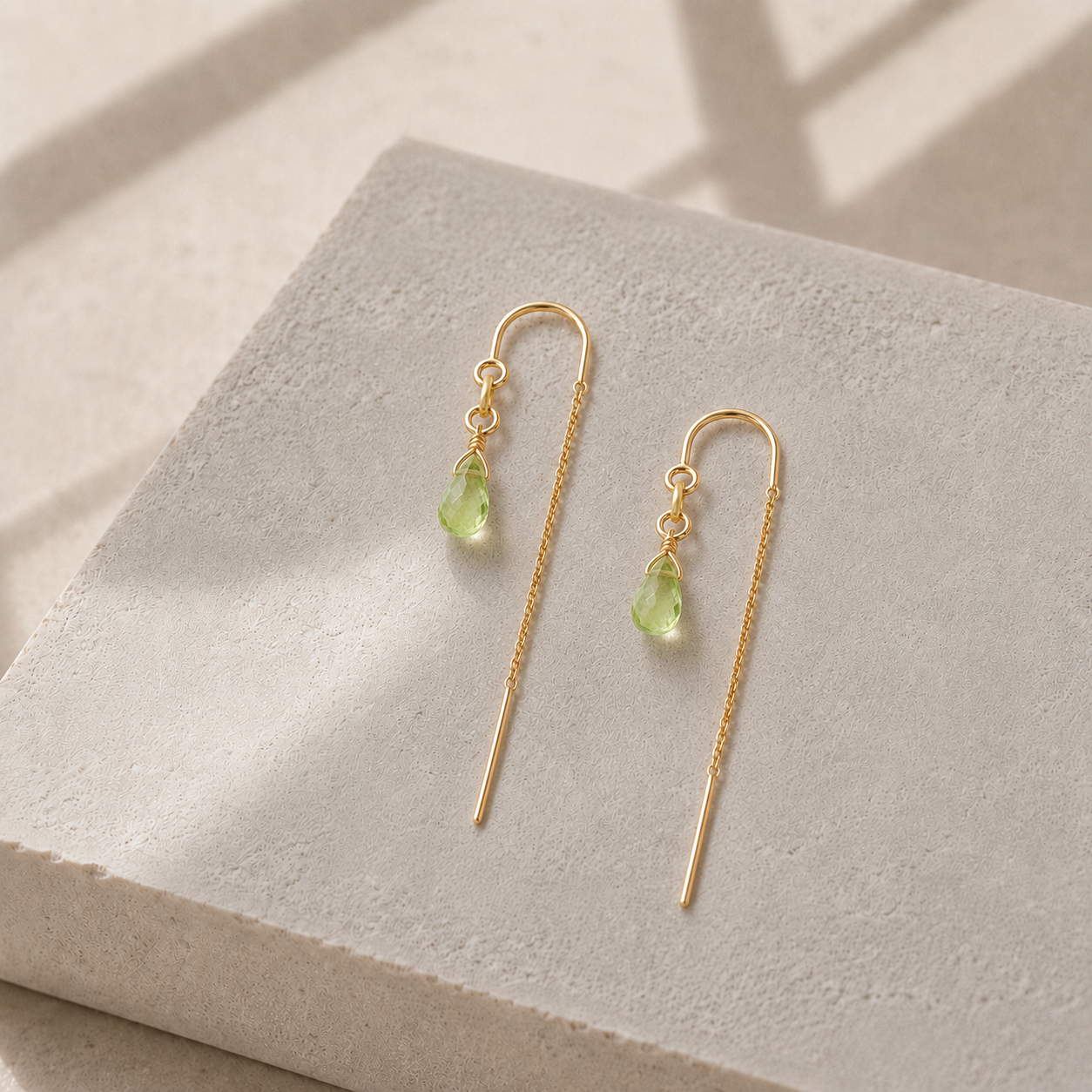 String Drop -  Peridot